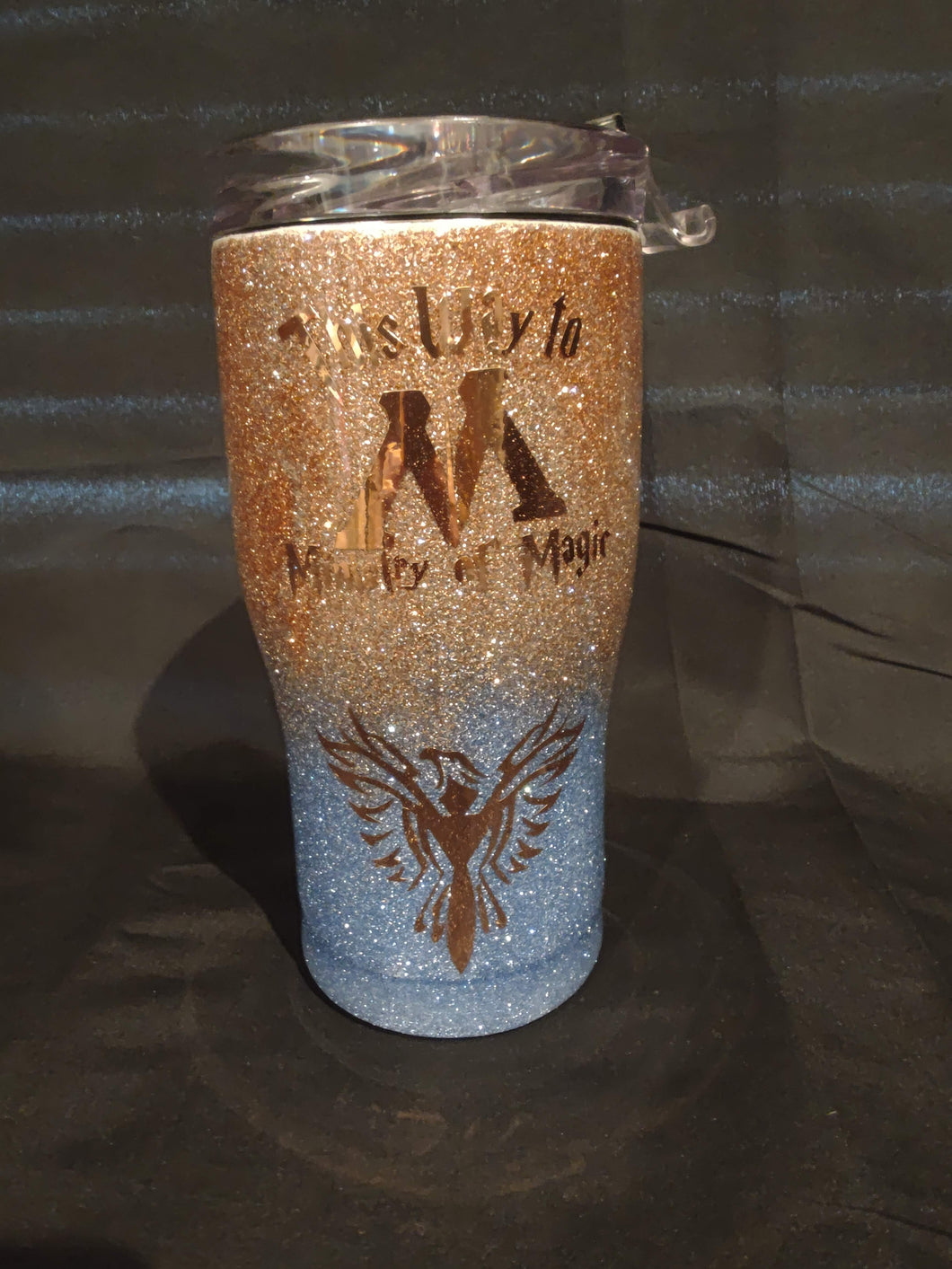 Glitter Ministry of Magic 20 Oz Tumbler